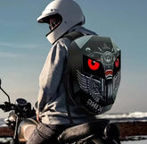 Ranac za motorcikl sa 2 led ekrana