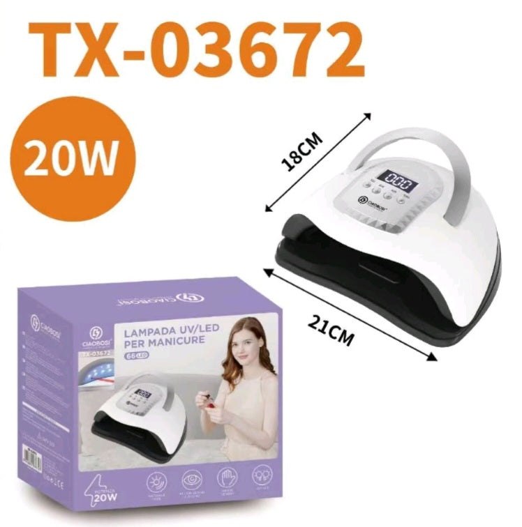 UV i LED Lampa za nokte CIAOBOSI TX -03672-20W