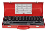 Set udarnih ključeva impact socket set 1/2" sa 17 delova