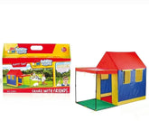 Šator kućica sa pokretnim prozorima, vratima i tendom