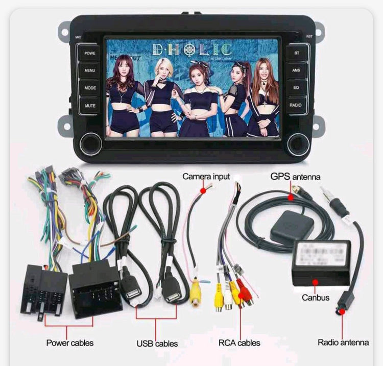 Multimedija tipska za Volksvagen- android 7 inca