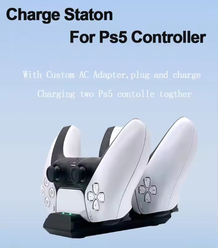 Punjac i drzac za dzojstik PS5 dupli