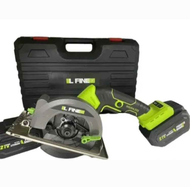 Akumulatorski cirkular sa 2 baterije L Fine u koferu