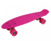Penibord skejtbord 56cm svetleci tockovi roze