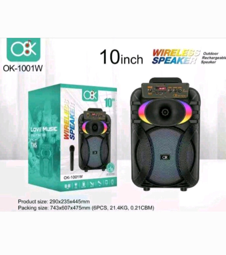 Bluetooth zvucnik sa bezicnim mikrofonom 10 inca QL-1001