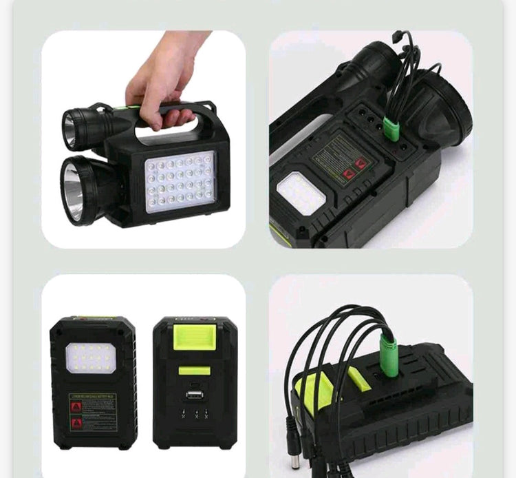 Solarni sistem sa 3 sijalice lampa i punjač GD-C10