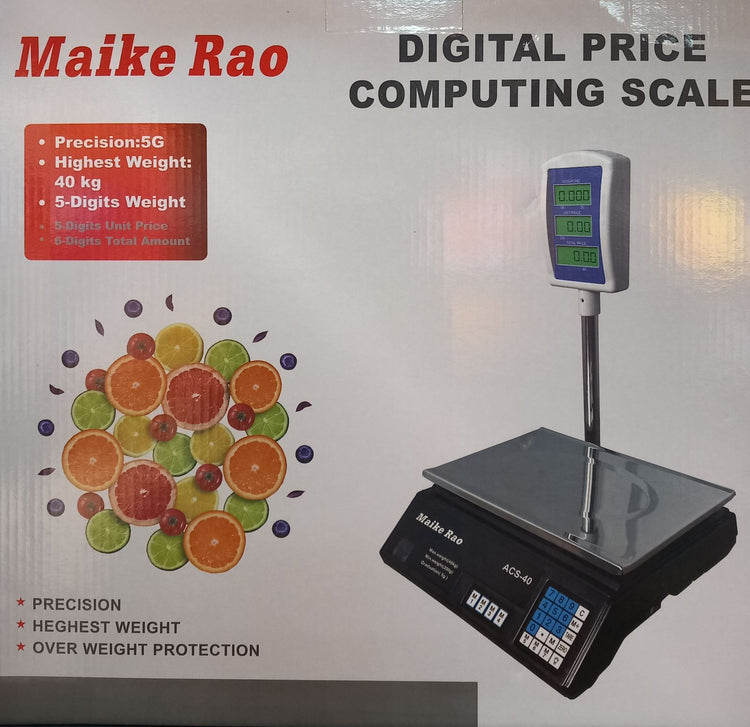Digitalna pijacna vaga do 40kg -ACS-40