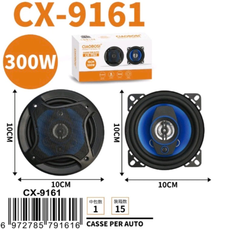 Zvucnici za auto 10cm CIAOBOSI CX-9161