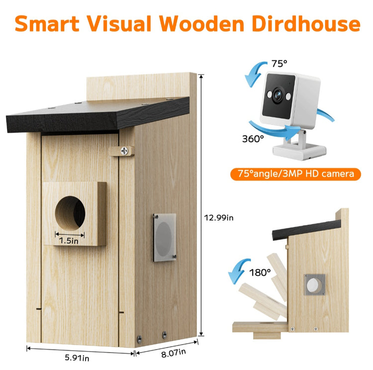 Smart pametna kucica za ptice