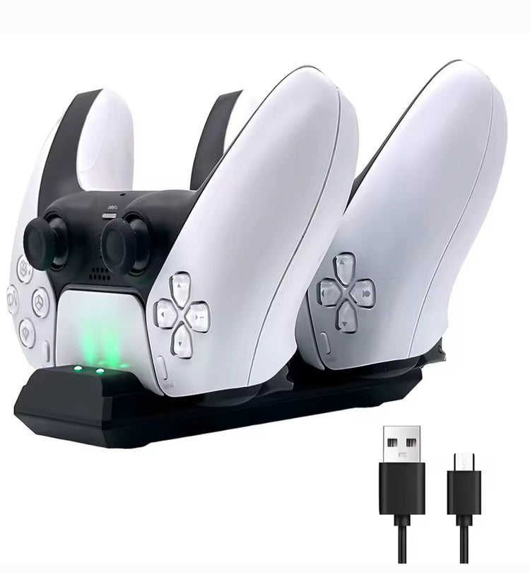 Punjac i drzac za dzojstik PS5 dupli