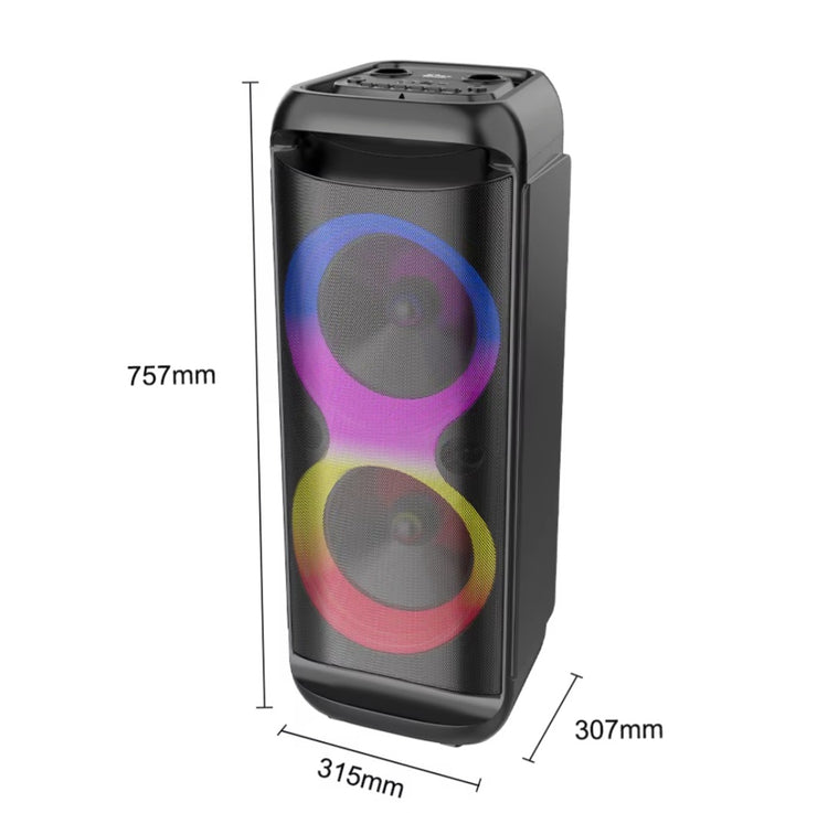 Bluetooth zvucnik karaoke ZQS -8288 sa mikrofonom bezicnim