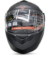 Kaciga za motor FULL FACE mat