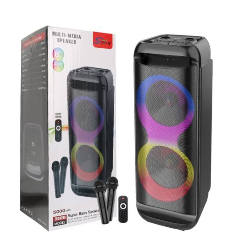 Bluetooth zvucnik karaoke ZQS -8288 sa mikrofonom bezicnim