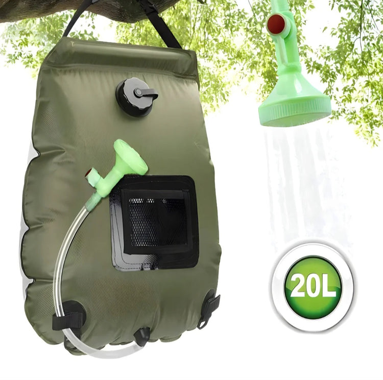 Solarni tus za kampovanje 20L