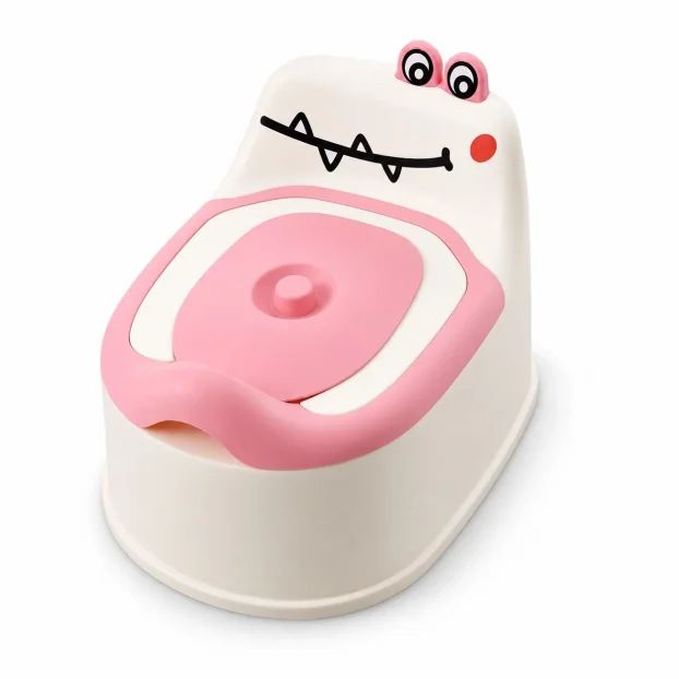 Nosa decija sa poklopcem Aligator roze