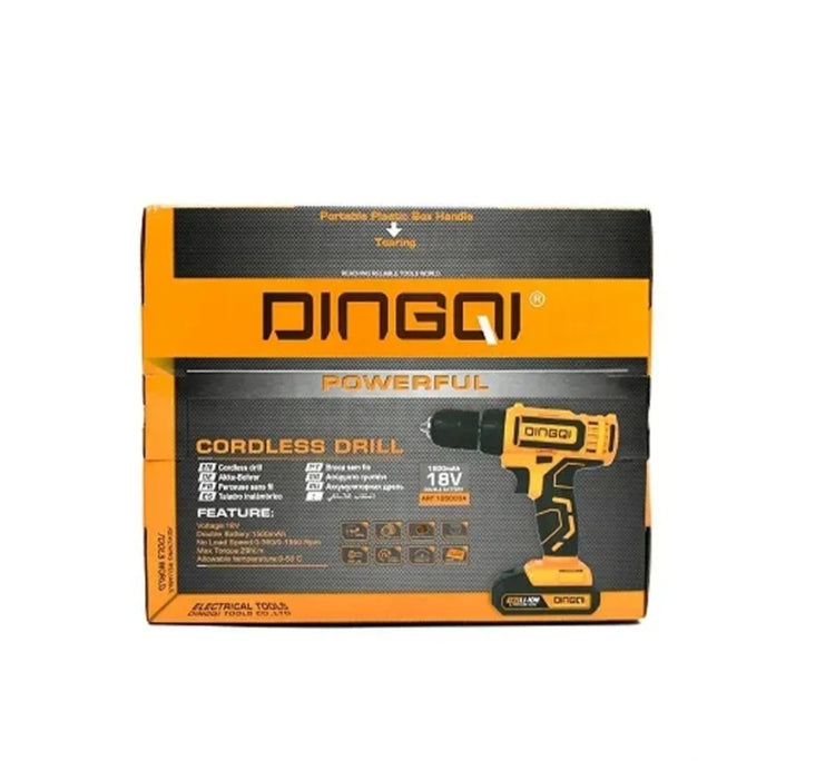 Aku srafilica -busilica Dingqi 18v -2 baterije