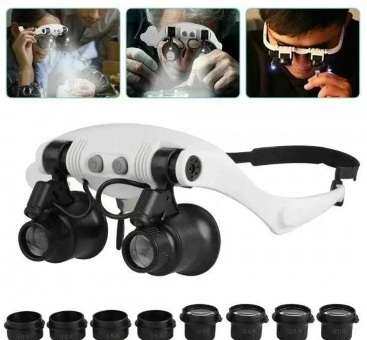 Lupa naocare sa led osvetljenjem