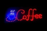 Svetleca led reklama Caffee