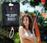 Solarni tuš za kampovanje prenosivi 20 L