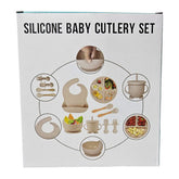 Set silikonski za hranjenje beba 6 delova