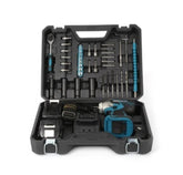 Aku udarni odvijac srafilica busilica sa alatom u koferu Makita 128V