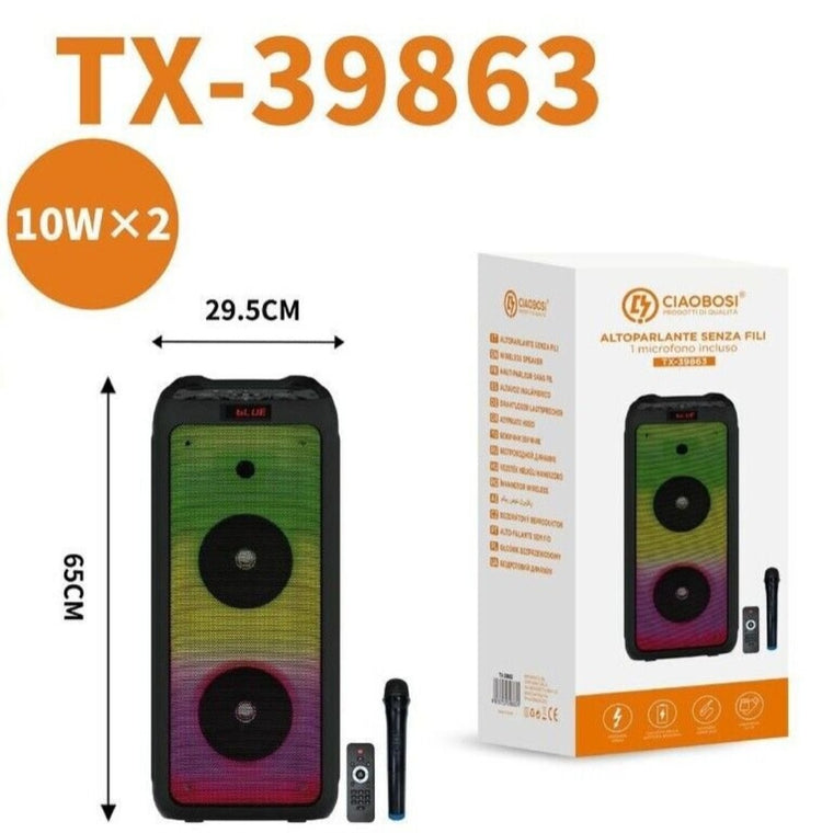 Bluetooth zvučnik sa mikrofonom CIAOBOSI TX-39863