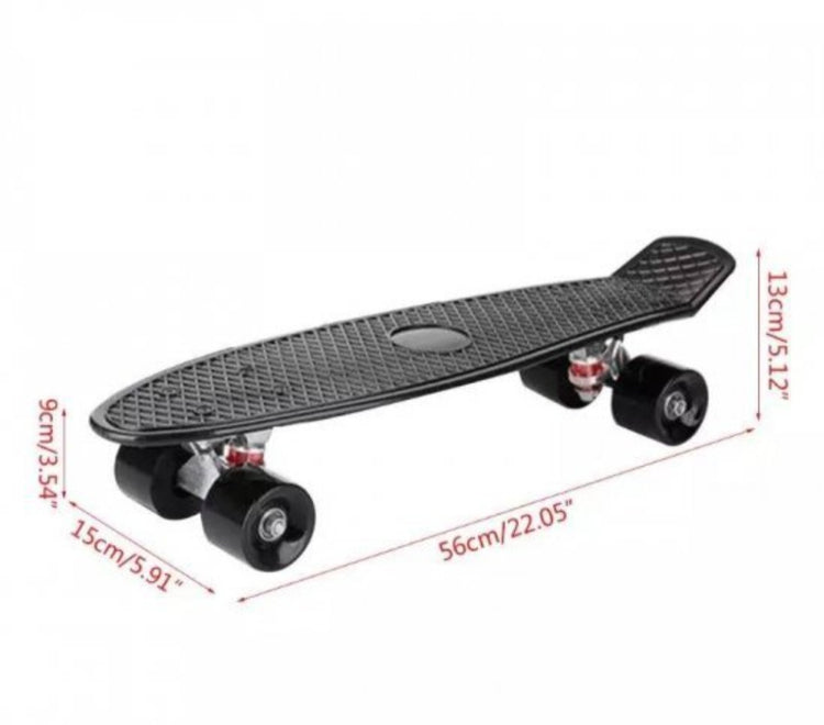 Penibord skejtbord 56cm svetleci tockovi