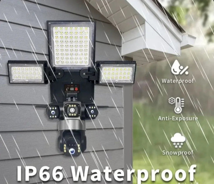 Solarna wifi kamera sa reflektorima 4G kamera