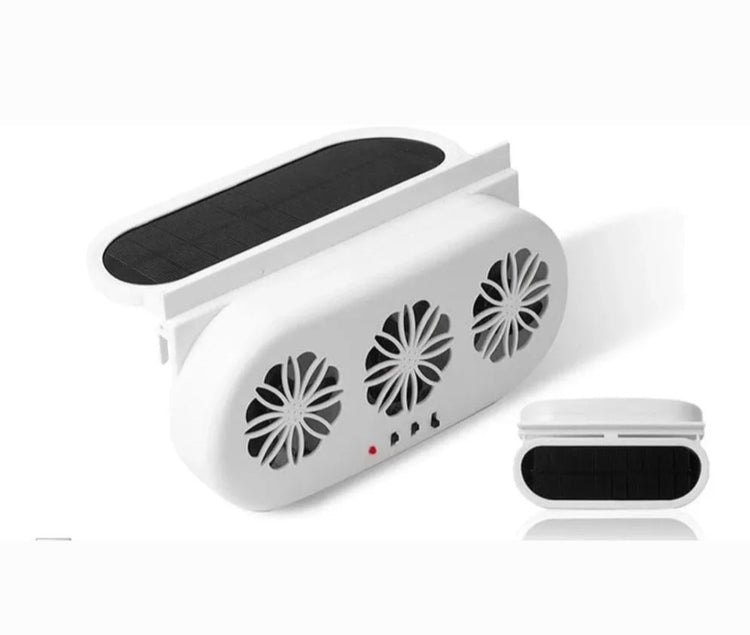 Solarni ventilator za auto sa 3 kulera