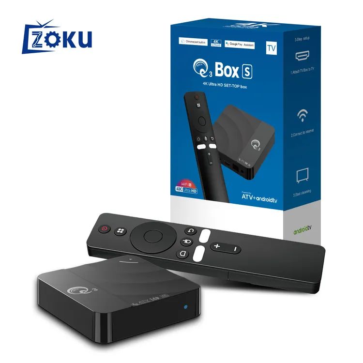 Tv box android Q3 box S