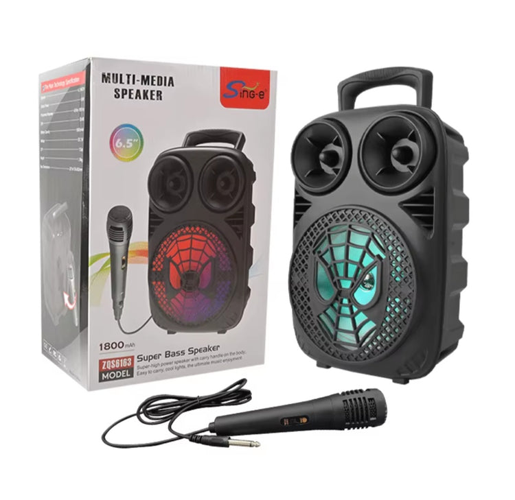 Bluetooth zvucnik karaoke ZQS- 6163 sa zicanim mikrofonom