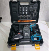 Makita aku šrafilica bušilica sa set alatom u koferu sa cekicem