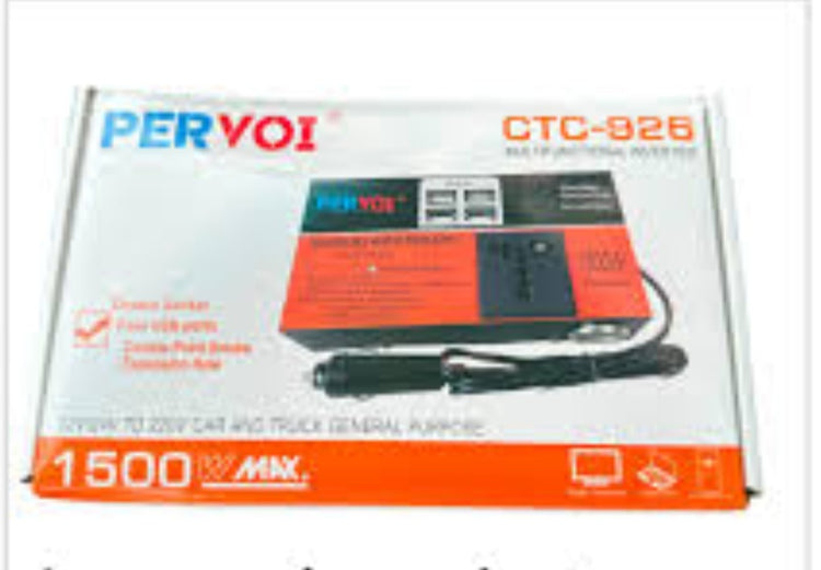 Multifunkcionalni auto inverter 12V/24V na 220V – 1500W