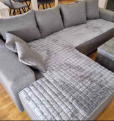 Plisani prekrivaci flekeri set za garnituru 3 kom set