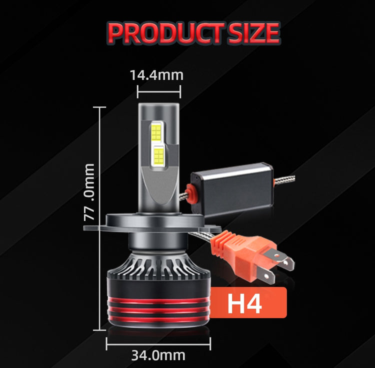 Led auto sijalice M8 Pro H4, 120W,