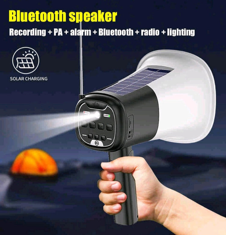 Megafon solarni sa led sijalicom