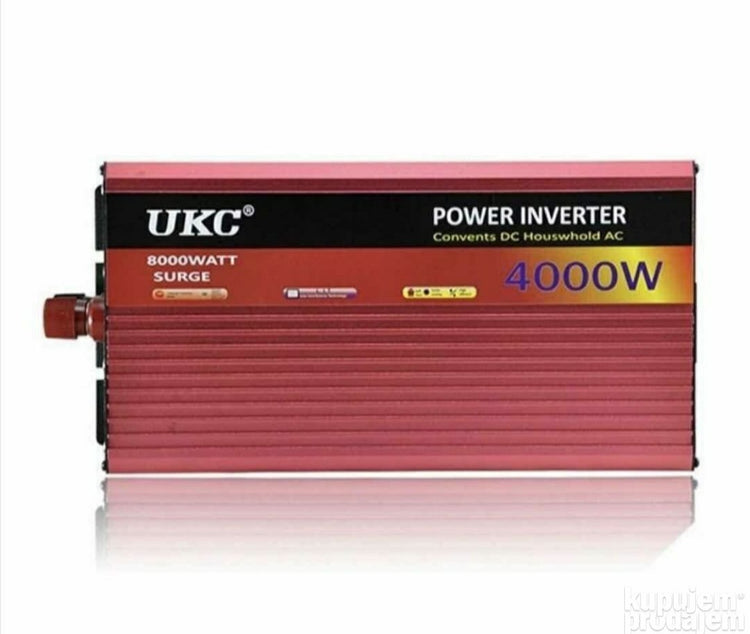 Inverter pretvarac napona 12v-24v 220V UKC 4000w / 4kw