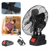 Aku ventilator mini na baterije 128v
