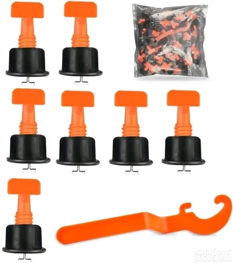 Nivelatori za keramiku 50 kom +zavijac