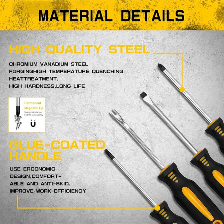 Set srafcigera bitova 122kom YS-21077