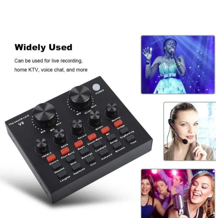 Zvucna kartica sa mikrofonom V8