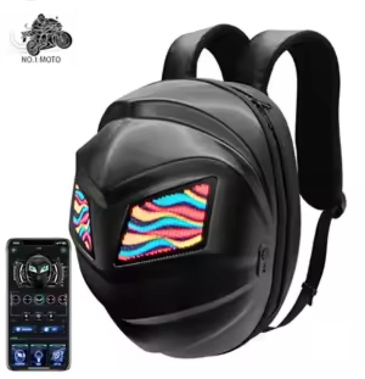 Ranac za motorcikl sa 2 led ekrana