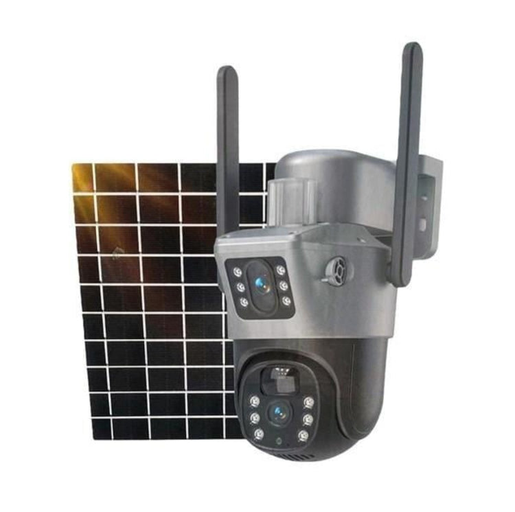 4G Solarna Kamera sa dva sociva i solarnim panelom SIM 4 G