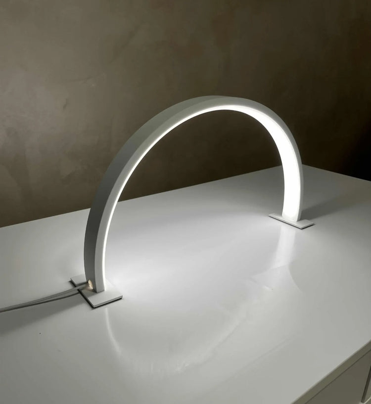 Led stona lampa moon 55cm