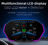 Displej head up za auto P11 -OBD2+GPS