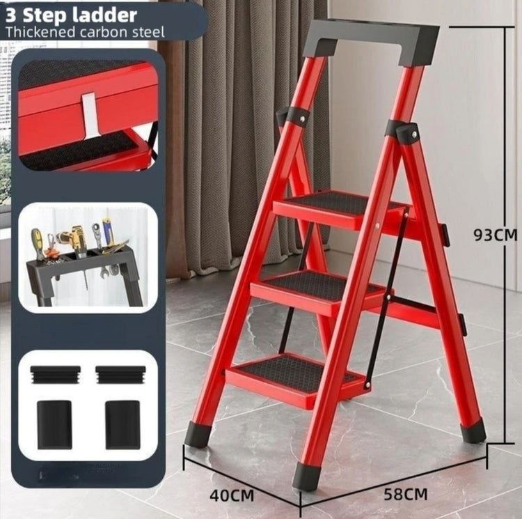 Metalne merdevine sa 3 stepenika sklopive