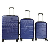 Koferi za putovanje 3u1 set plavi