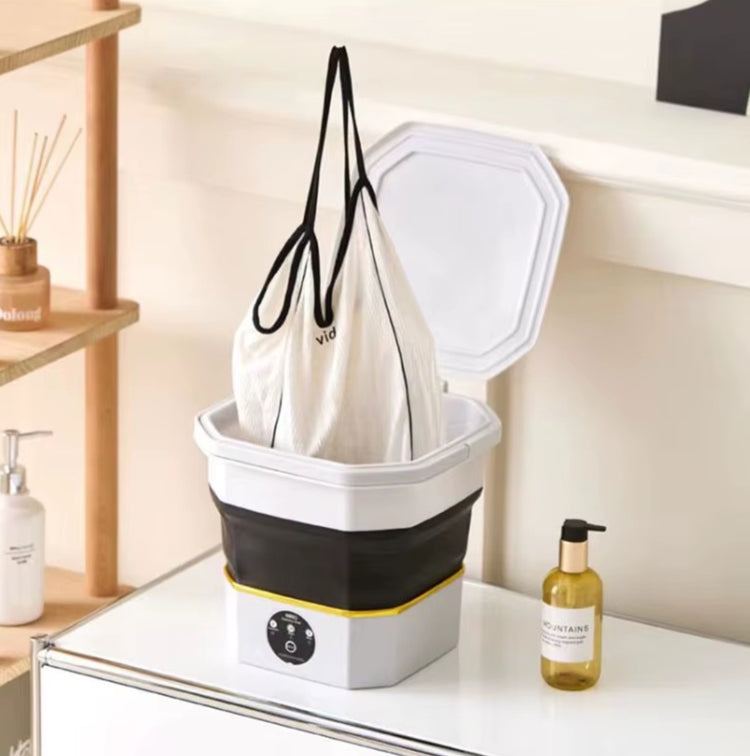 Mini sklopiva ves masina 6.6L crna I roze