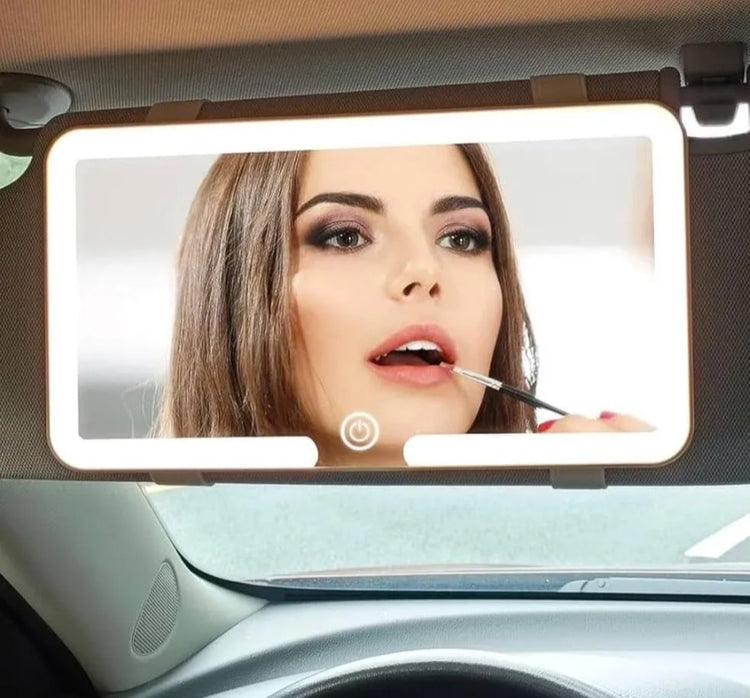 Led ogledalo za sminkanje u automobilu -ogledalo za vizir