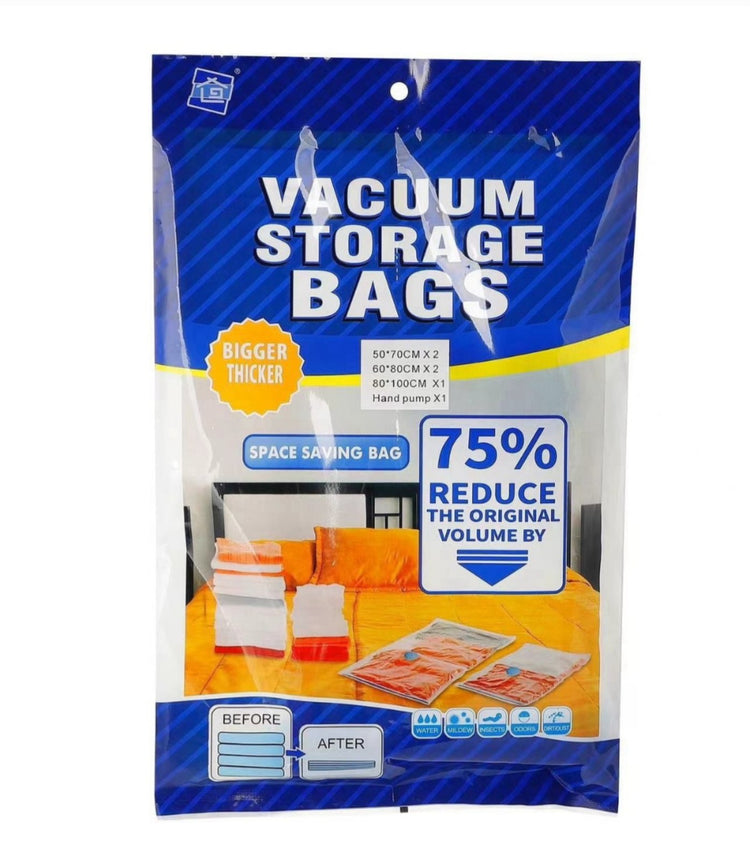 Vakum kese za skladistenje garderobe 5 kom set